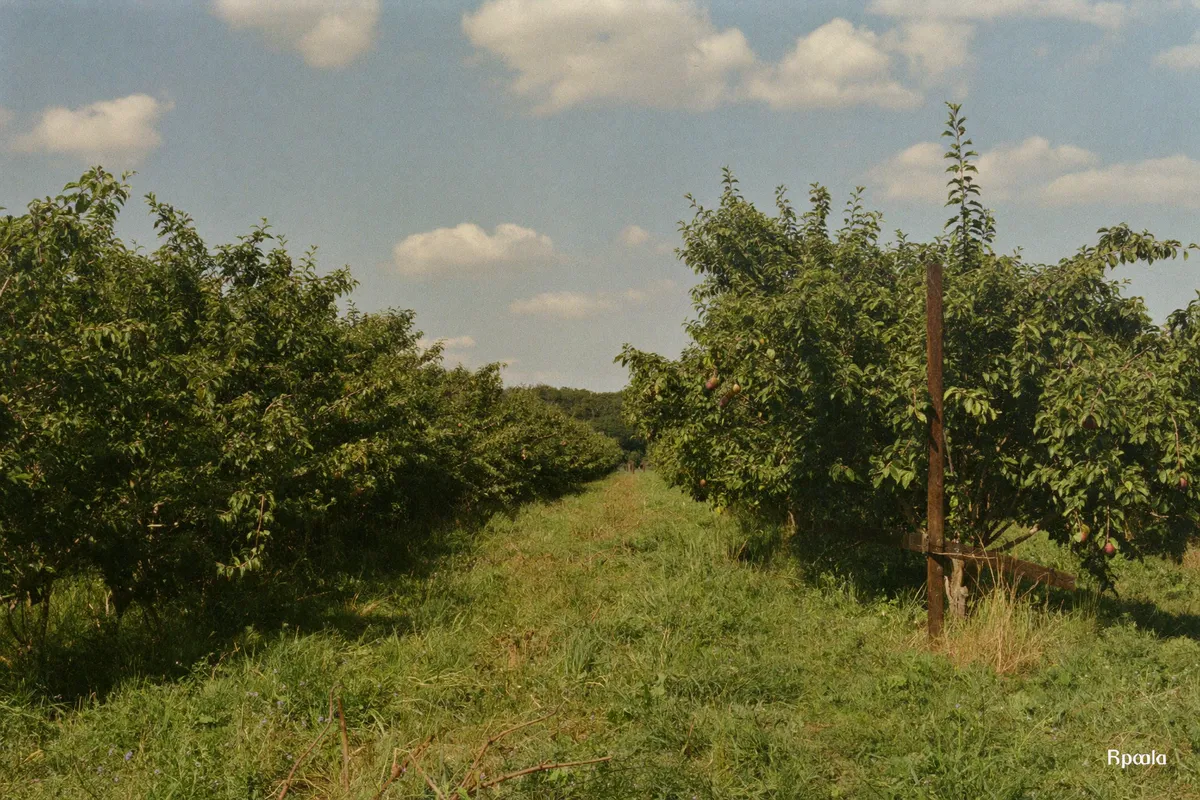 Vergers de pruniers du terroir agenais