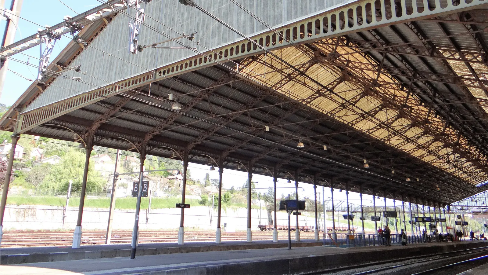 La gare d'Agen